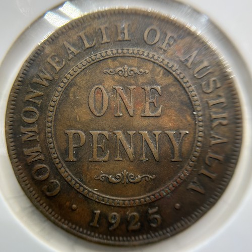 1925 penny coin good - coin, 6