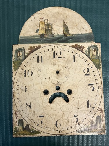 Grandfather clock face early - clock,