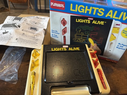 Vintage playskool lights - playskool,