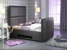 Electric Bonded Leather TV Bed
