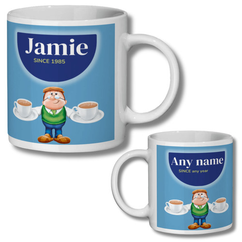 Tetley tea mug personalised - tea,
