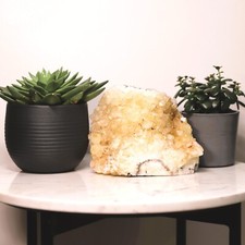 Citrine Geode Cluster Crystal