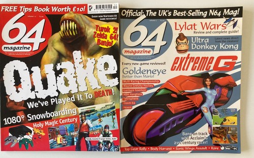 N64 magazine volume and - volume, 5