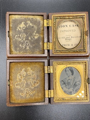 Daguerreotype genuine - daguerreotype, 2x