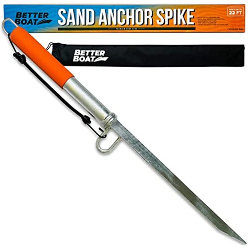 Sand spike boat anchor pole - anchor,