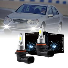 Pair HB4 9006 LED Front Fog