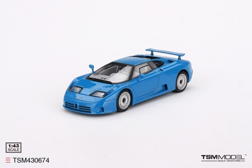 Bugatti eb110 gt blu - 1/43,