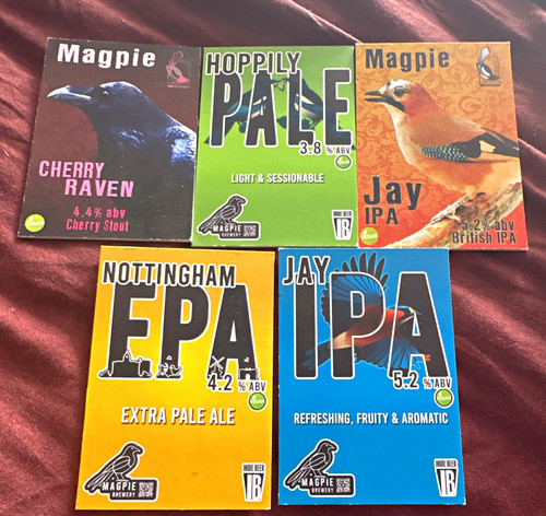 Magpie brewery pump clips 5 - brewery,