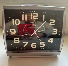 Vintage Tavistock & Jones Super-Silent ‘Glow in The Dark’ Alarm Clock EL5365