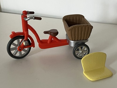 Sylvanian red trike with - sylvanian,