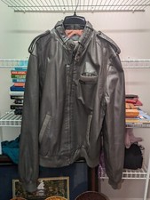 Vtg 80s Café Racer Gray