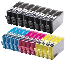 20 (4SET4BK) CHIPPED INK UCI Brand fits for hp 364XL PRINTER