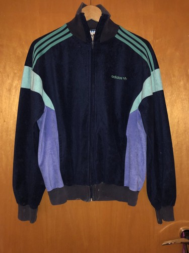 Adidas velour jacket tracksuit - adidas,