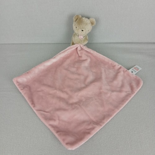 Comforter pink bear - comforter, baby