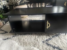 Black Sideboard And Matching Coffeee Table