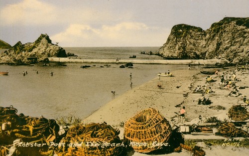 Hope cove devon lobster pots - hope,