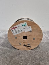 Webro Wf125 100m Black 75 Ohm Coaxial Cable Reel 100m Length, High-Quality - New