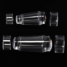 Silicone Nail Stamping Kit Nail Art Stamper With Scraper Nail Stamping Head With