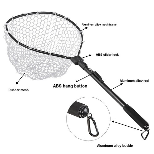 Fly fishing landing net - fly,