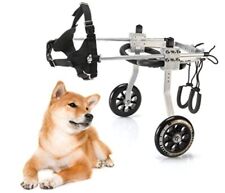 POWER DOG WHEELCHAIR DOG MOBILITY HARNESS, REAR SUPPORT WHEELCHAIR 2 WHEEL.