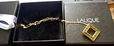 LALIQUE PENDANT NECKLACE -