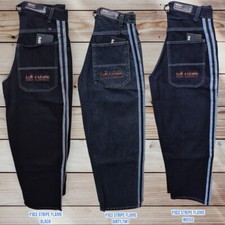 Boys Y103 Stripe F Denim Baggy