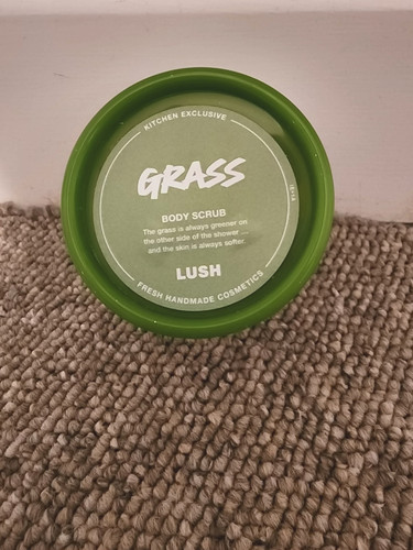 Lush cosmetics grass body - cosmetics,