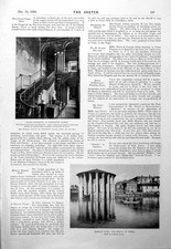 Old Print Staircase Kimbolton