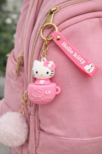 Pink hello kitty keyring - pink,