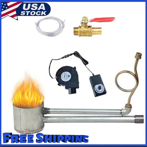 New waste oil burner old - oil,
