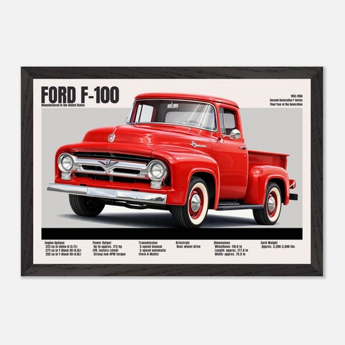 1953 1956 ford 100 series - 1953–1956, f-100