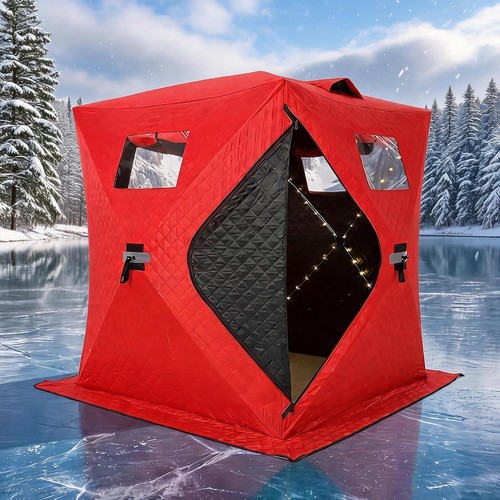 Pop ice fishing tent - pop,