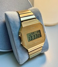Casio Vintage Digital Alarm Chronograph A700 Series - Gold A700WEVG-9AEF Watch