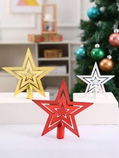 1pc Christmas Tree Star Three Dimensional Star Ornament Home Decoration Room UK