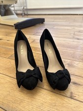 Miss KG Bkack Suede High Heels