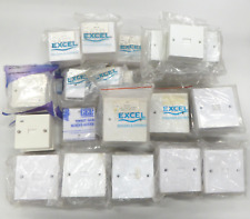 Joblot PSTN PABX Surface/Flush Mount LJU Type Phone Sockets and Connection Boxes