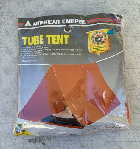 American camper tube tent - american,