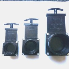 VALTERRA SLIDE GATE VALVE 1.5 inch 2 inch 3 inch Pipe Fitting Bargain Genuine 