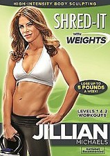 Jillian Michaels: Shred It With Weights DVD (2014) Jillian Michaels cert E