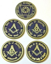 MASONIC TOKEN PENNY X1