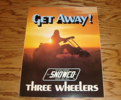Original 1973 snowco three - 1973,