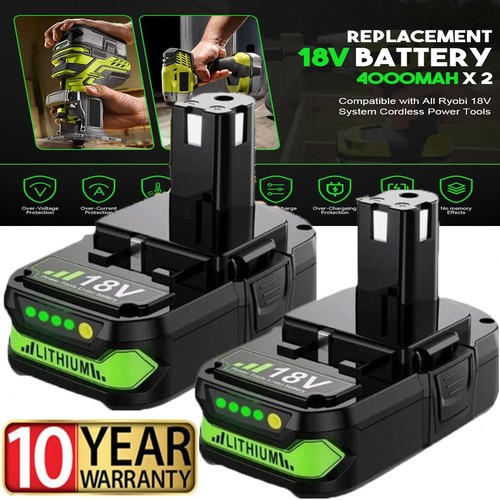 Pack 0ah for ryobi - 2, 4.0ah