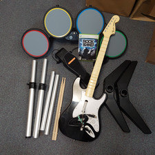 xbox 360 RockBand Game + Wired