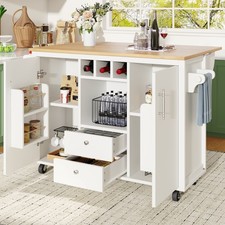 Rolling Kitchen Island Trolley