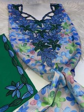 Mukhawar jalabiya scarf flower - scarf,