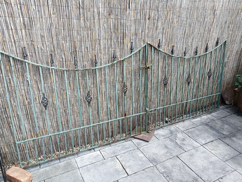 Wrought iron driveway gates - driveway,