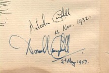 DONALD & MALCOLM CAMPBELL