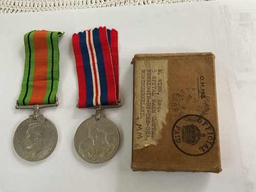 Ww2 defence medal and war - defence,