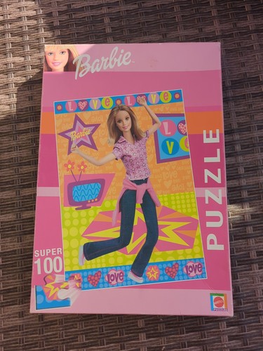 Mattel barbie 100 piece jigsaw - mattel,