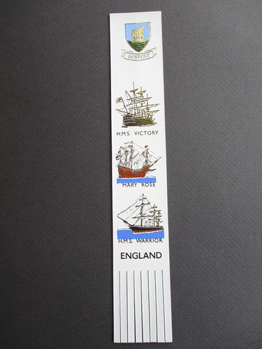 Leather bookmark gosport - leather,